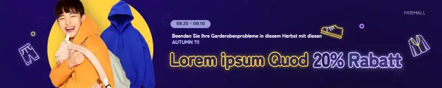 Neongelbes und blaues Bekleidungskonzept