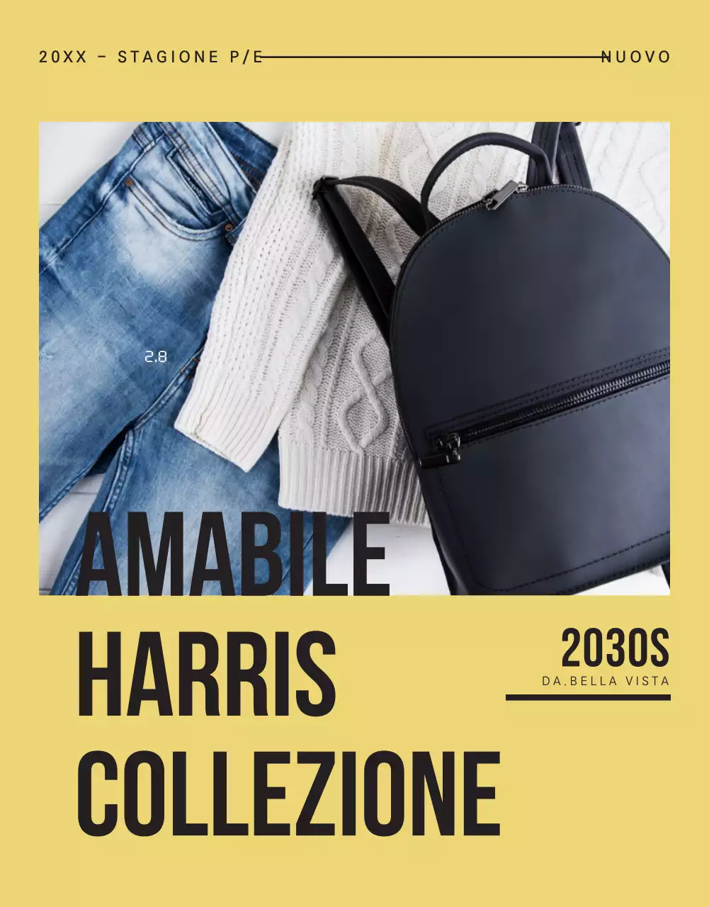 Pagina dettagliata della moda