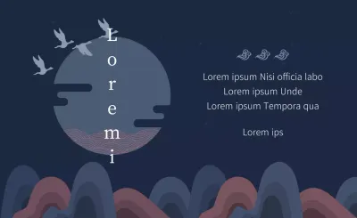 Lujoso agradecimiento Chuseok azul marino