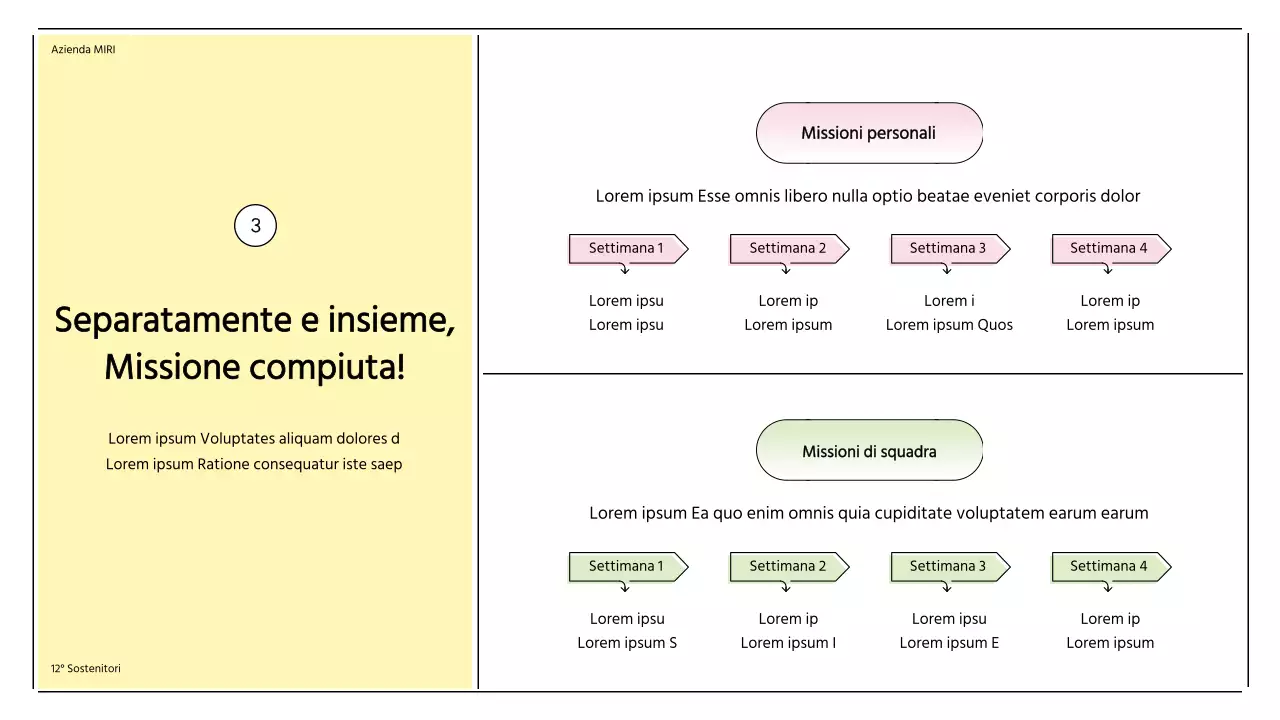 Cerimonia di lancio dei sostenitori con forme pastello a cornice solare