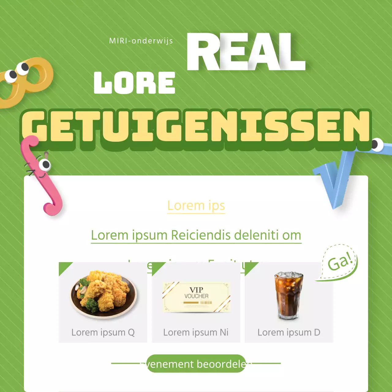 Beoordelingen van echte studenten