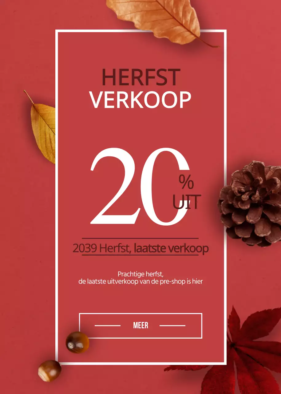 Herfst, laatste verkoop