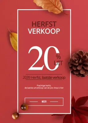 Herfst, laatste verkoop