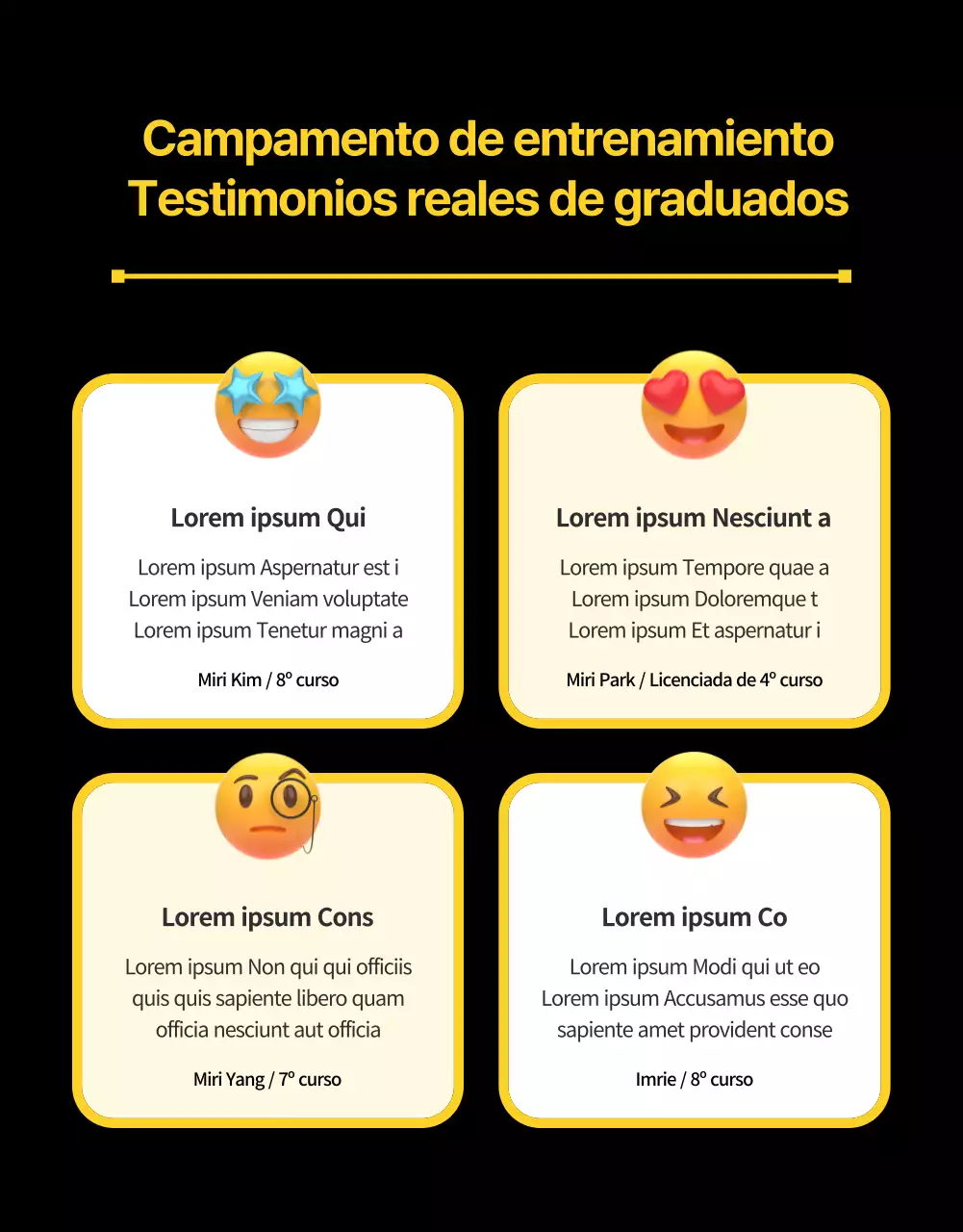 Bonita y divertida educación en codificación en negro y amarillo (más)