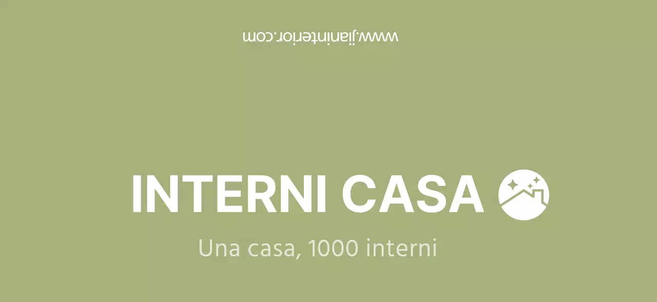Concetto di logo semplice per interni in chartreuse
