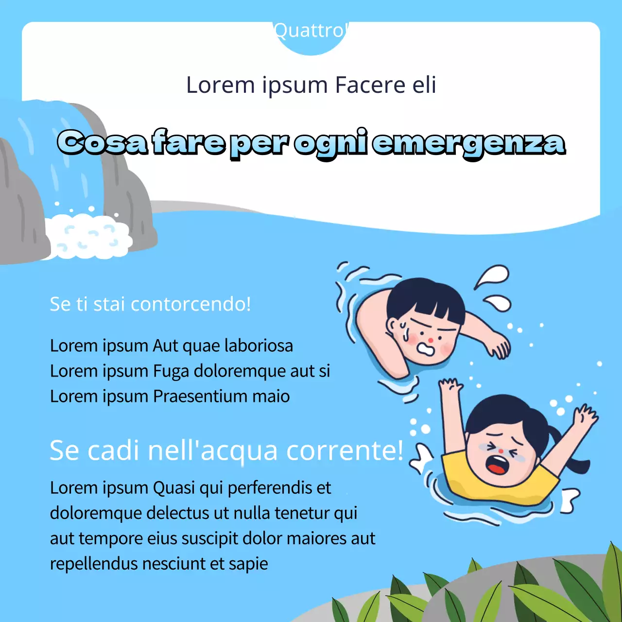 Cosa fare prima e dopo un bel tuffo in azzurro