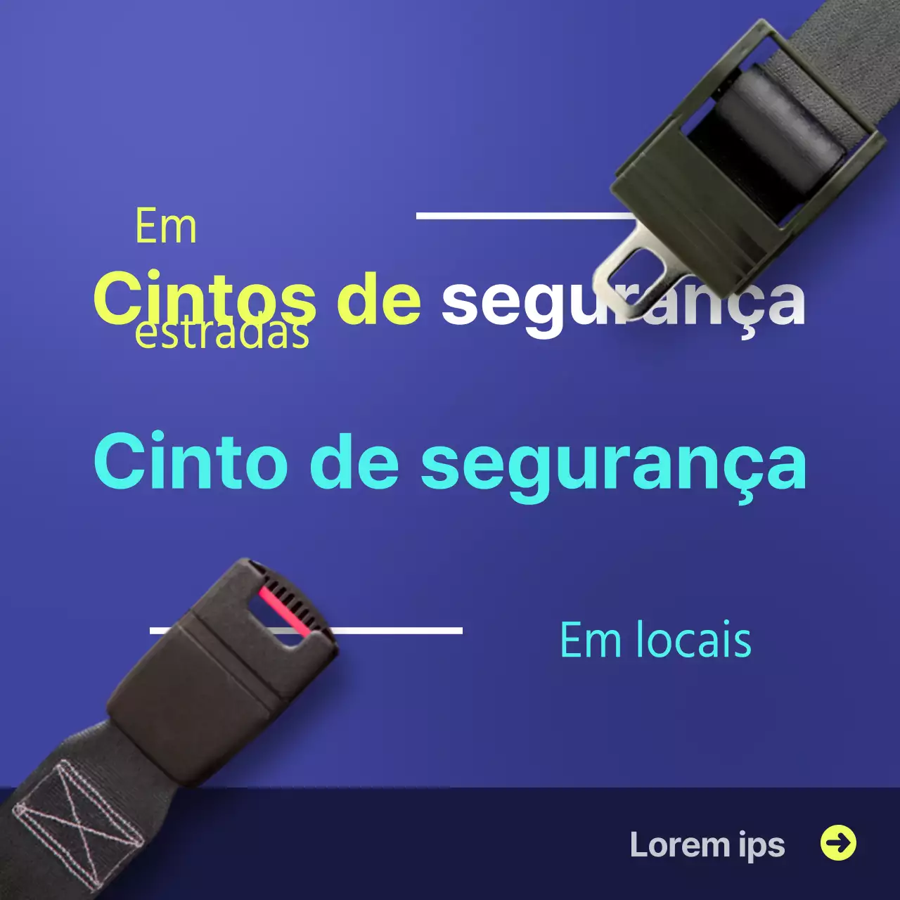 Cintos de segurança