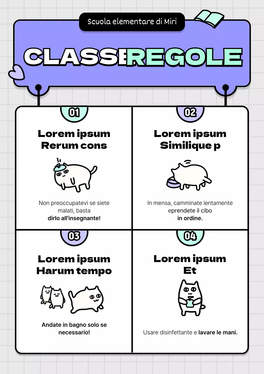 Regole della classe