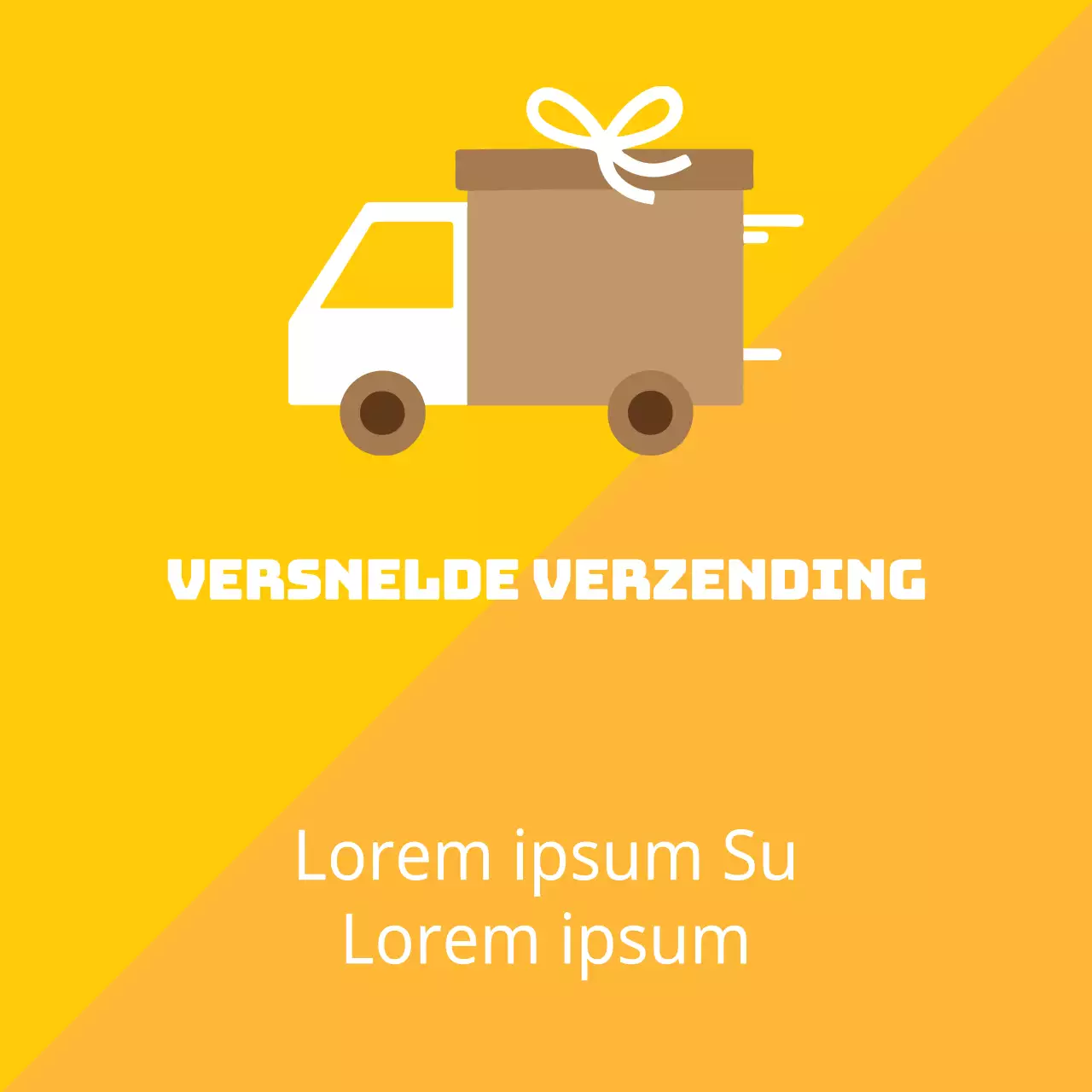 Versnelde verzending
