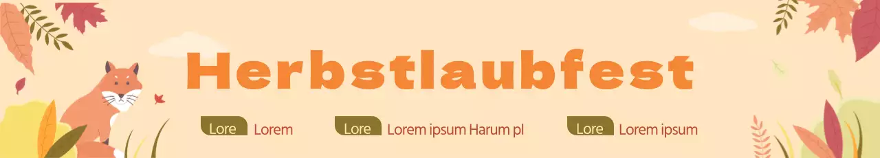 Herbst Flohmarkt_Straßenbanner