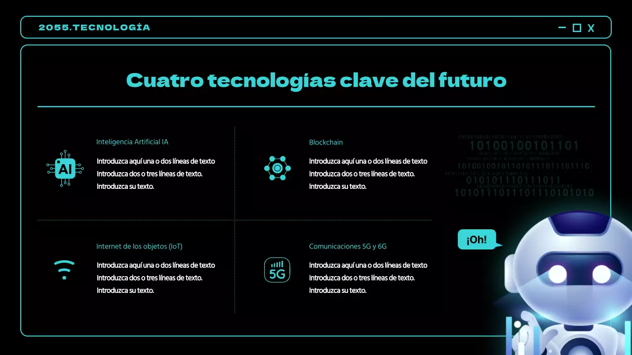 Los detalles en neón negro y azul anticipan las tendencias tecnológicas del futuro