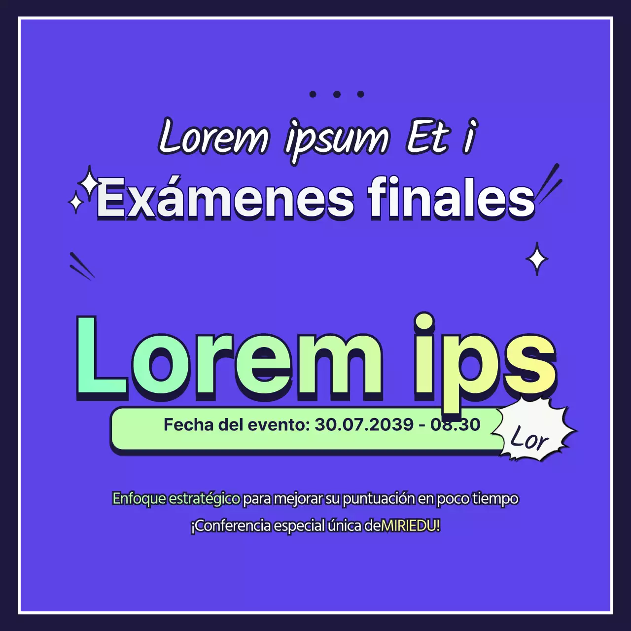 Examen final especial