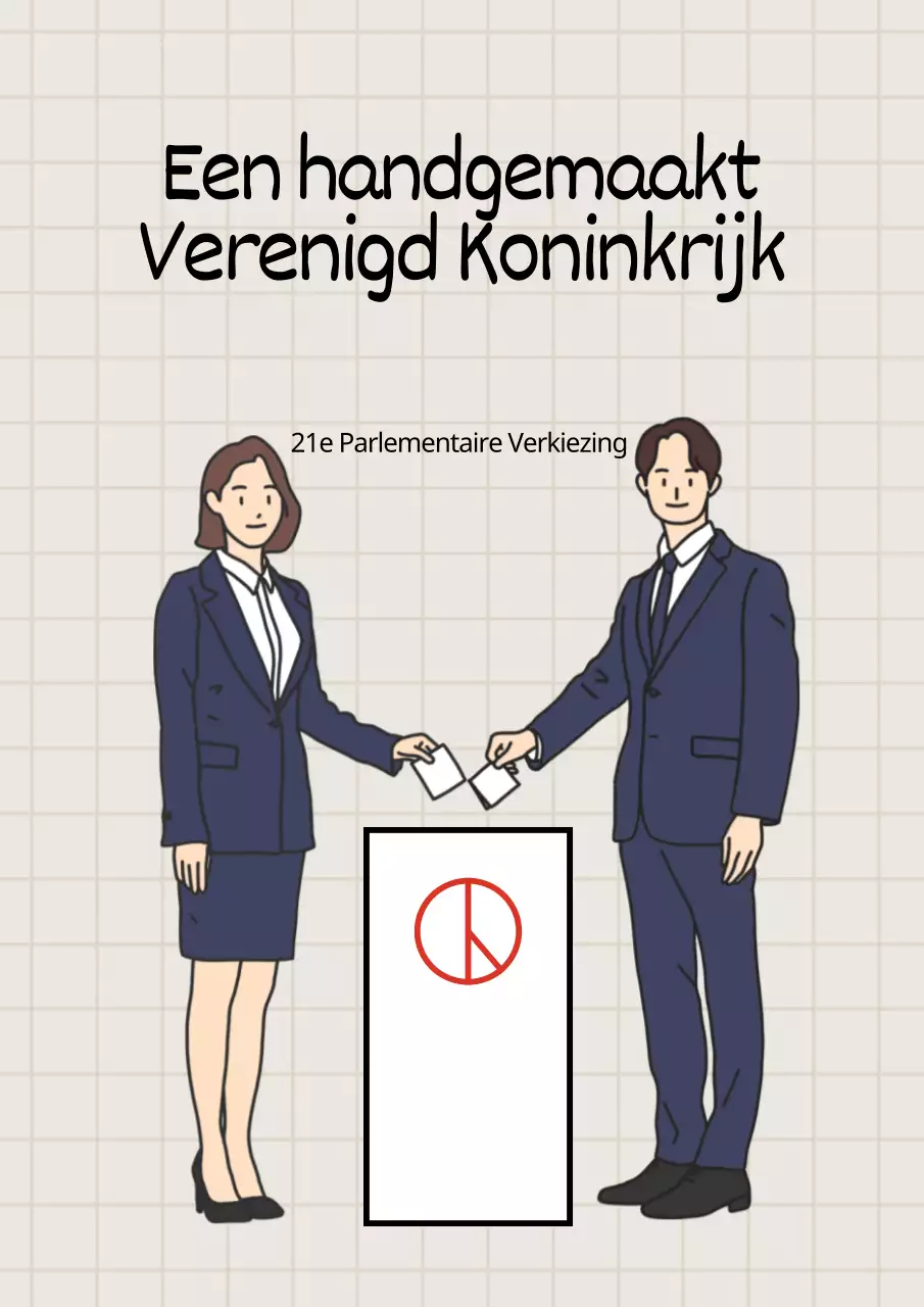 Een eenvoudige, ivoorkleurige stemmingsadvertentie met een eenvoudig concept