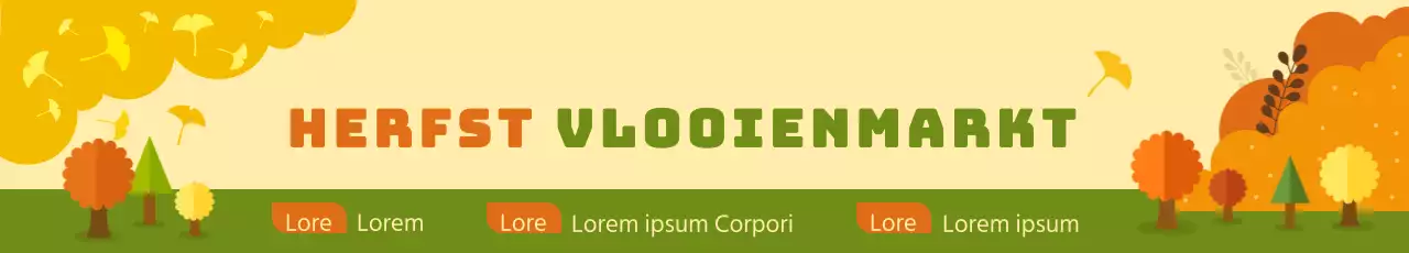 Herfst Vlooienmarkt_Straatbanners