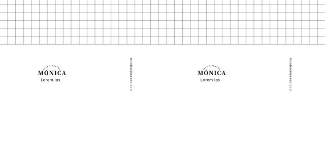 Emotivo y limpio logotipo de cafetería de postres