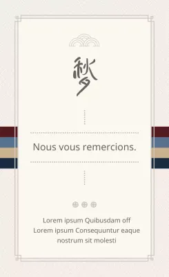 Un message de Thanksgiving gris clair, semblable à une enveloppe