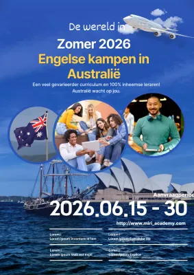 Going Global, Australisch kamp Engels met Stichting Miri