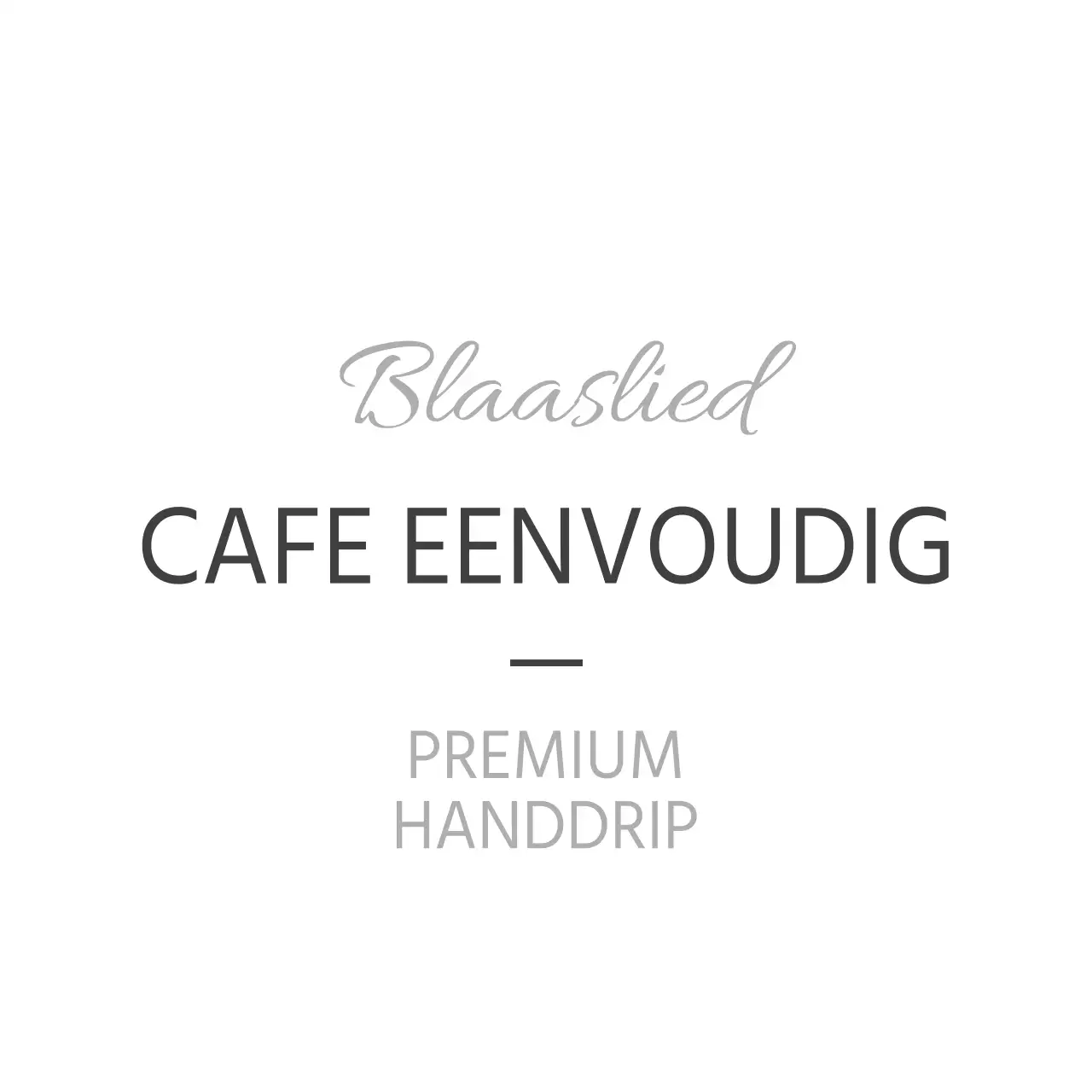 CAFE EENVOUDIG