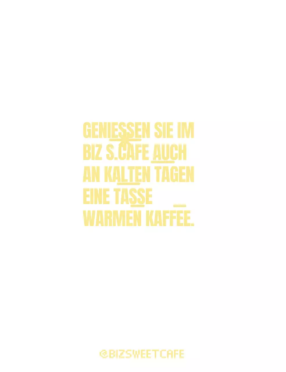 Schlagsahne im Stil einer Hasenfigur in einem süßen gelben Becher für Cafegoods