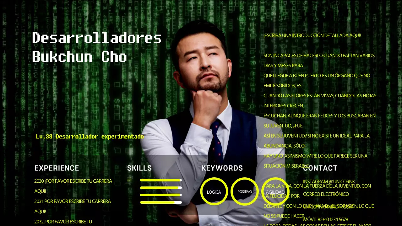 Presentación introductoria