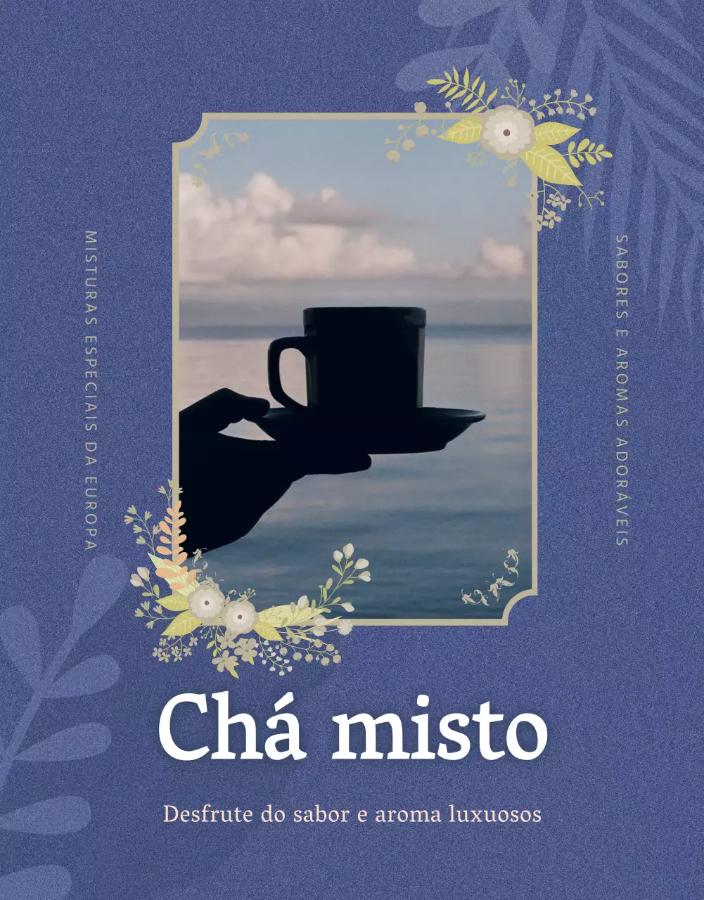 Detalhes do chá de mistura