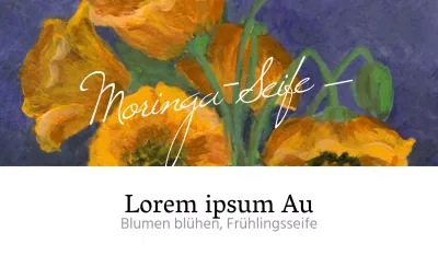 Wenn die Blumen blühen und der Frühling