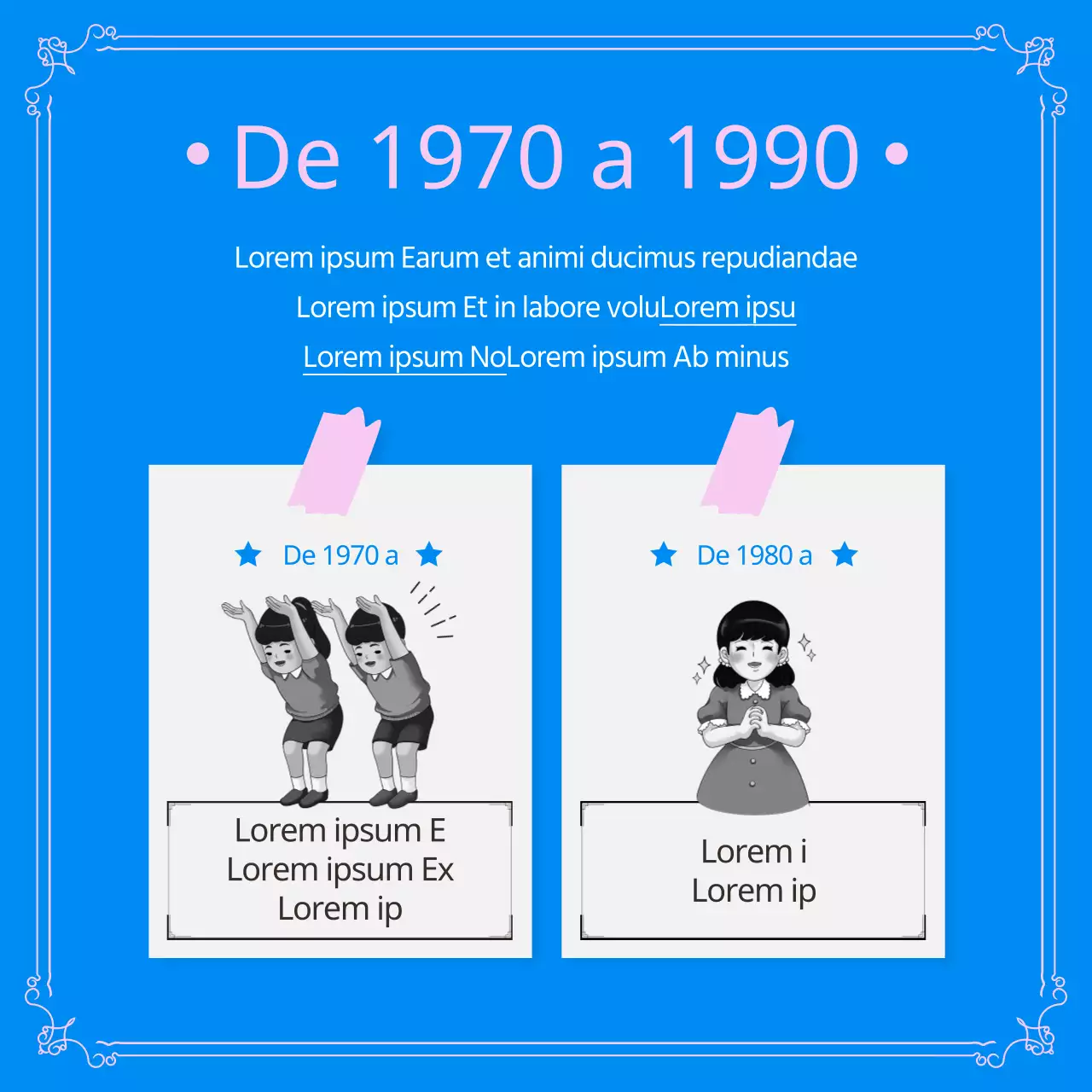 Política demográfica en rosa y azulTarjetasNoticias