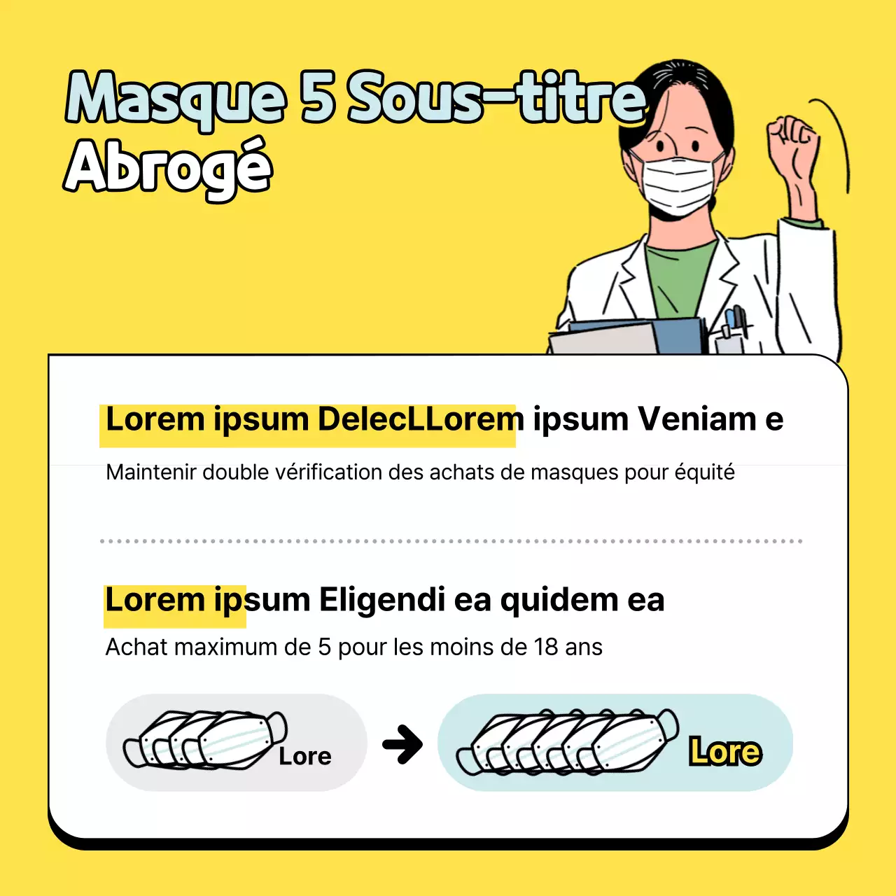 Partie 5Élimination des déchets de papier carrés sociaux