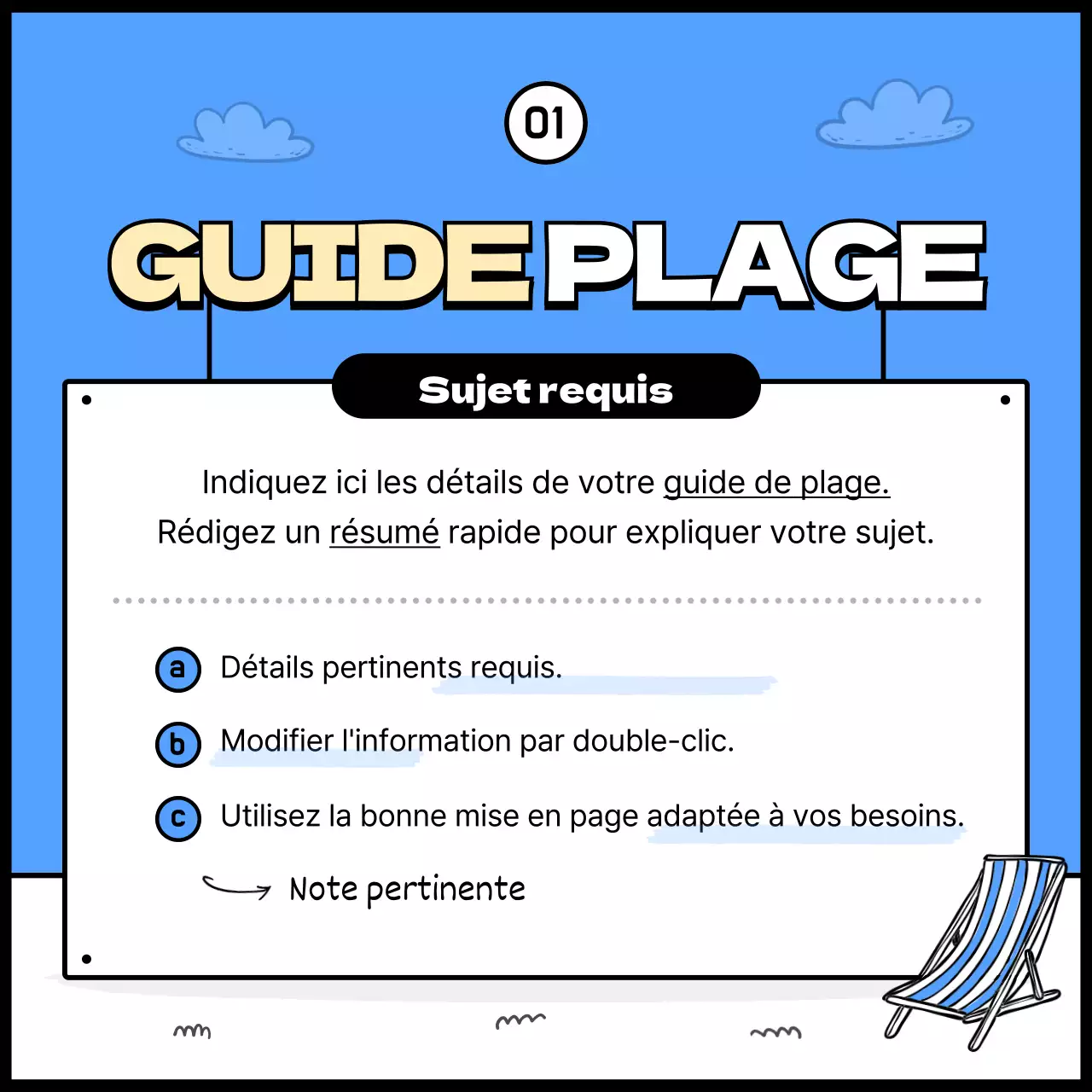 Guides des plages