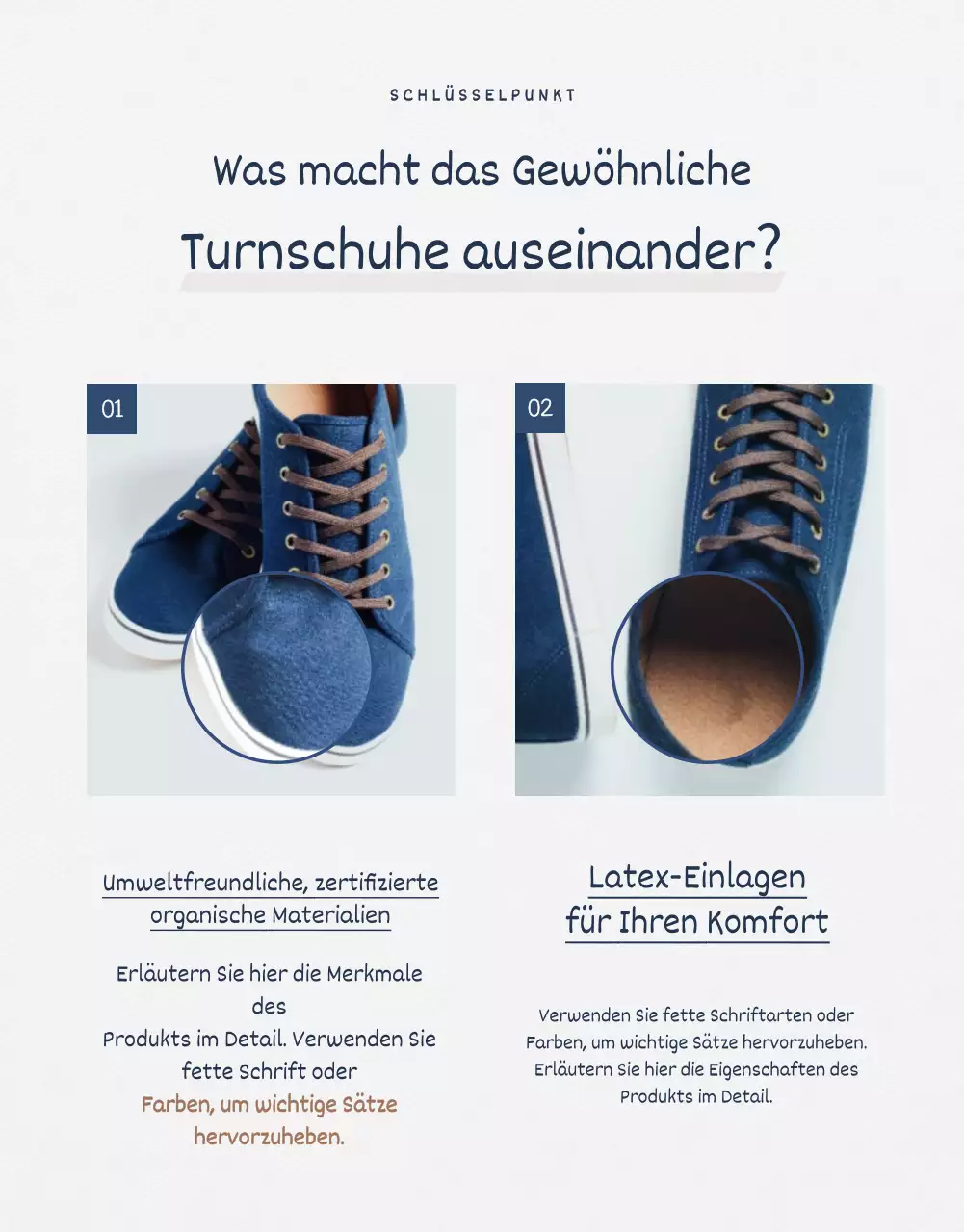 Normale Turnschuhe