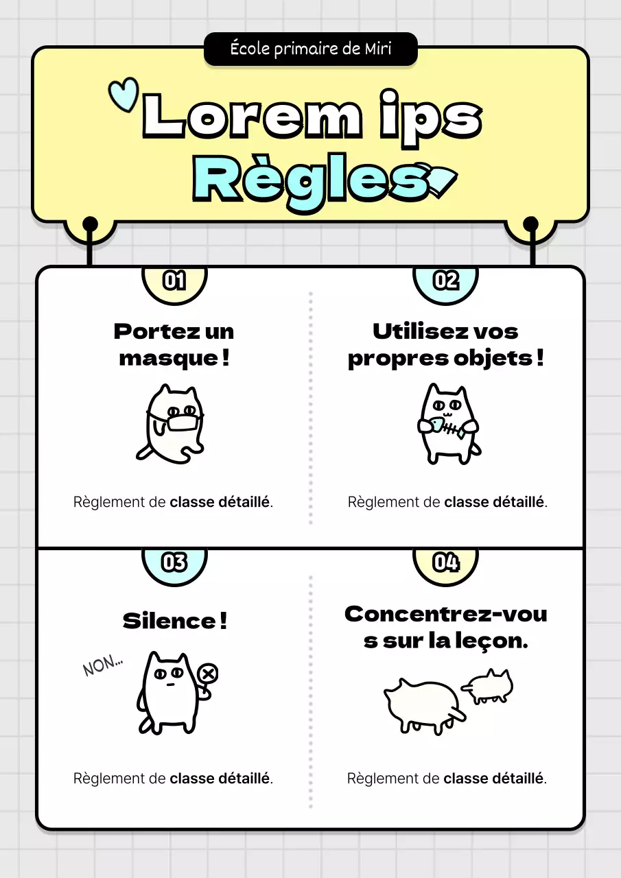 Règles de classe