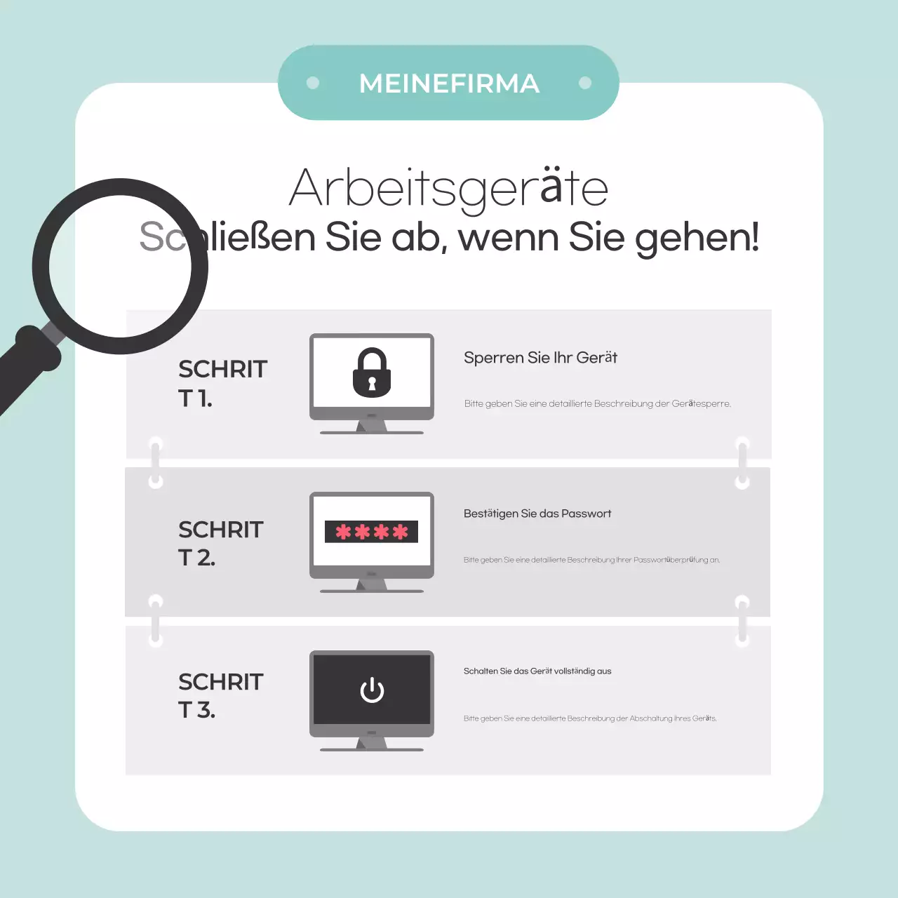 Mint Einfache Sicherheitstipps