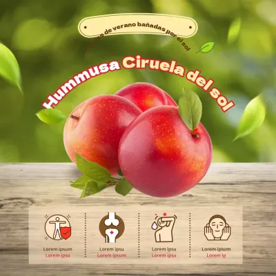 Tema ciruela con un concepto de naturaleza fresca en chartreuse y morado