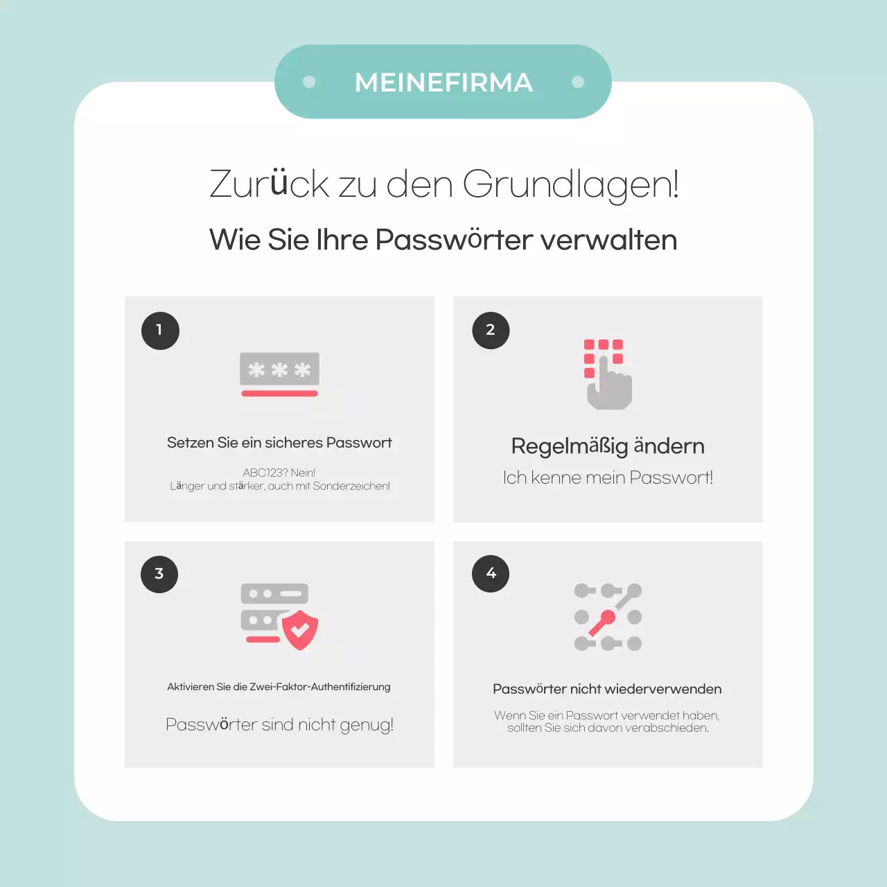 Mint Einfache Sicherheitstipps