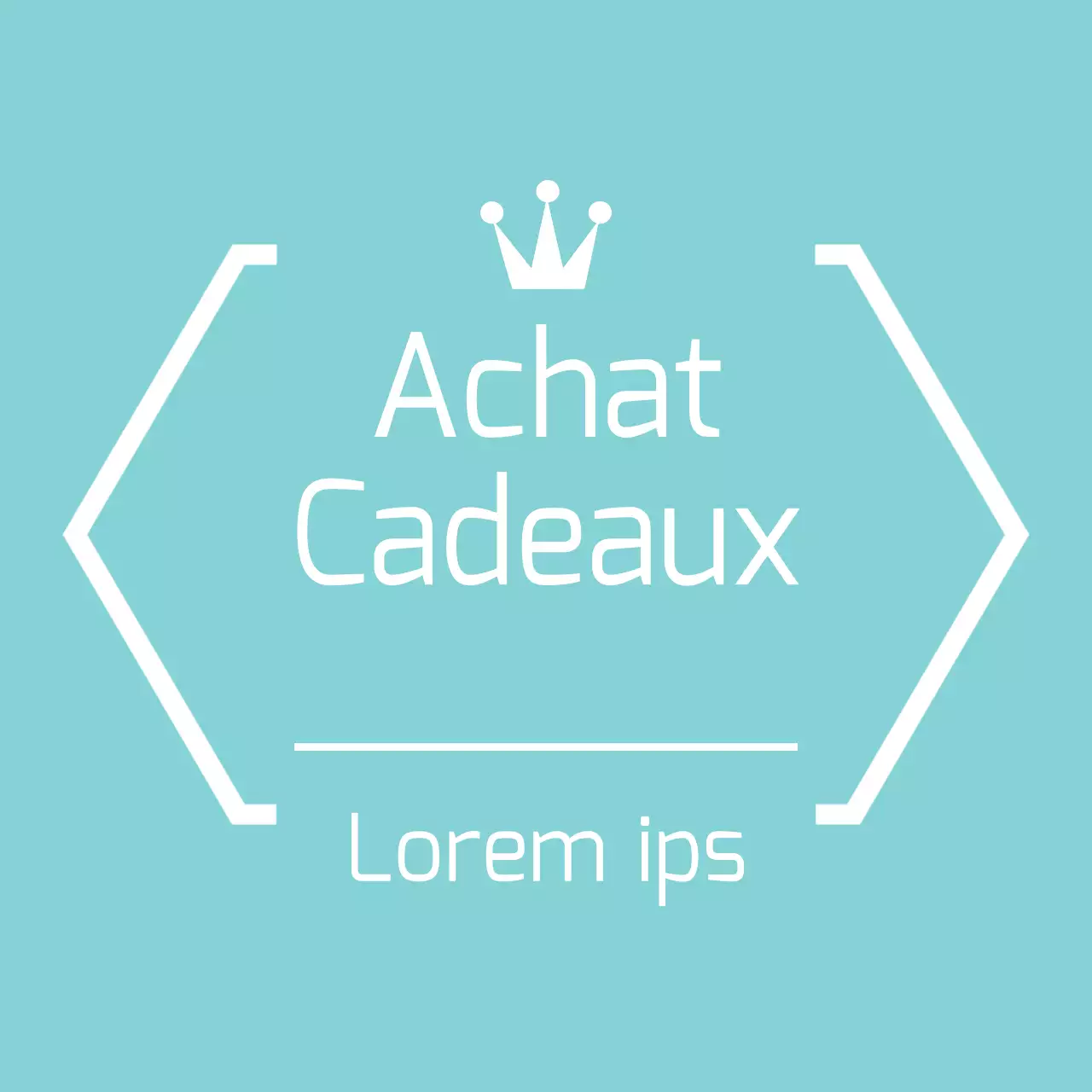 Couronnes cadeaux achetées