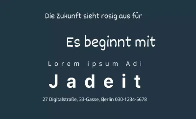 Eine strahlende Zukunft