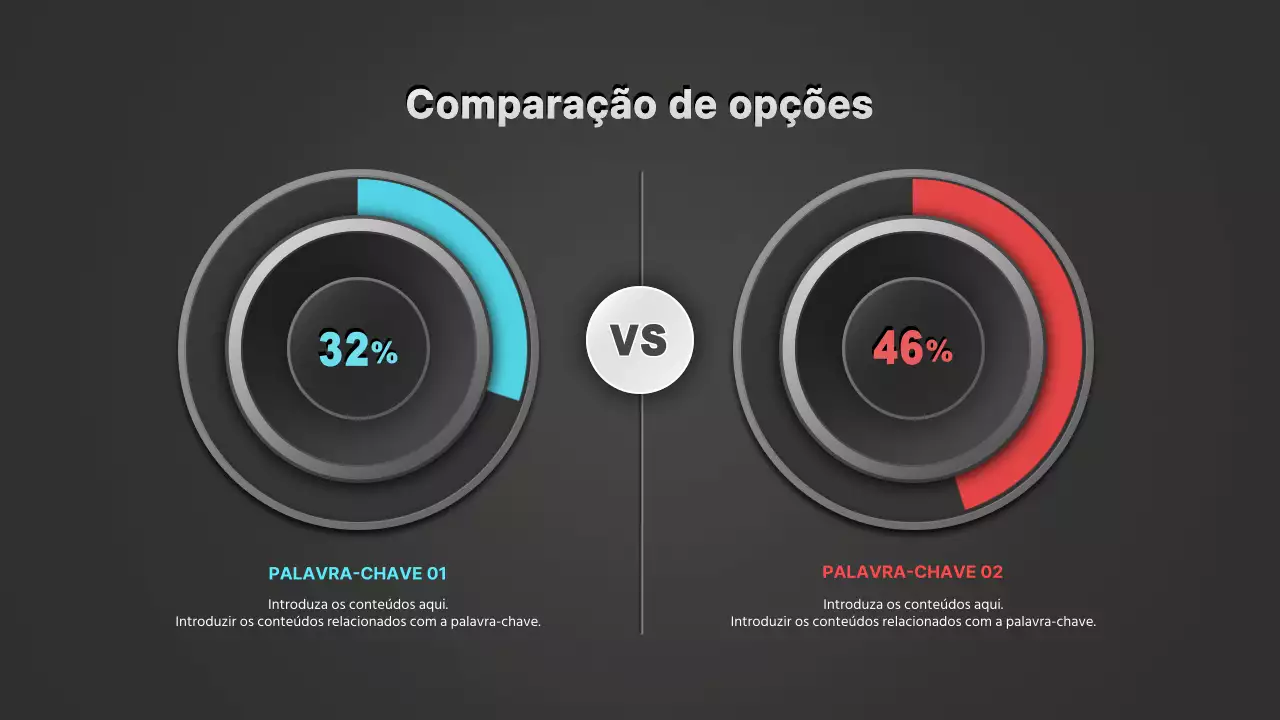 Análise comparativa tridimensional de conceitos de máquinas em preto
