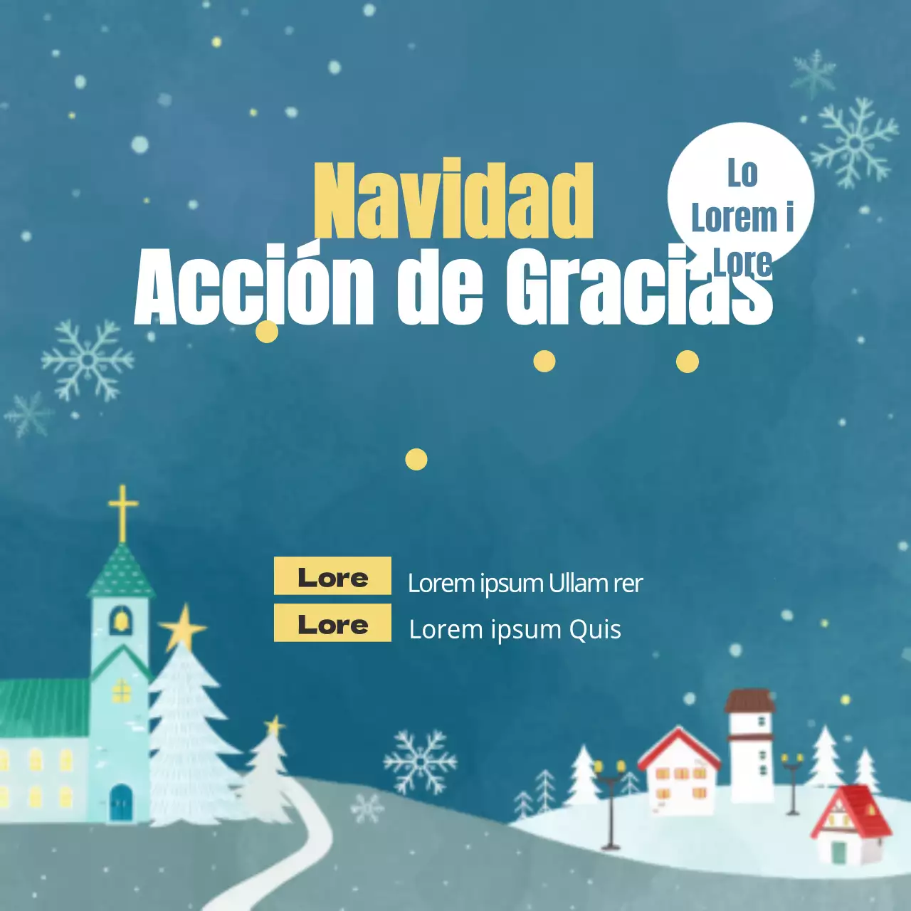 Servicio de Acción de Gracias de Navidad
