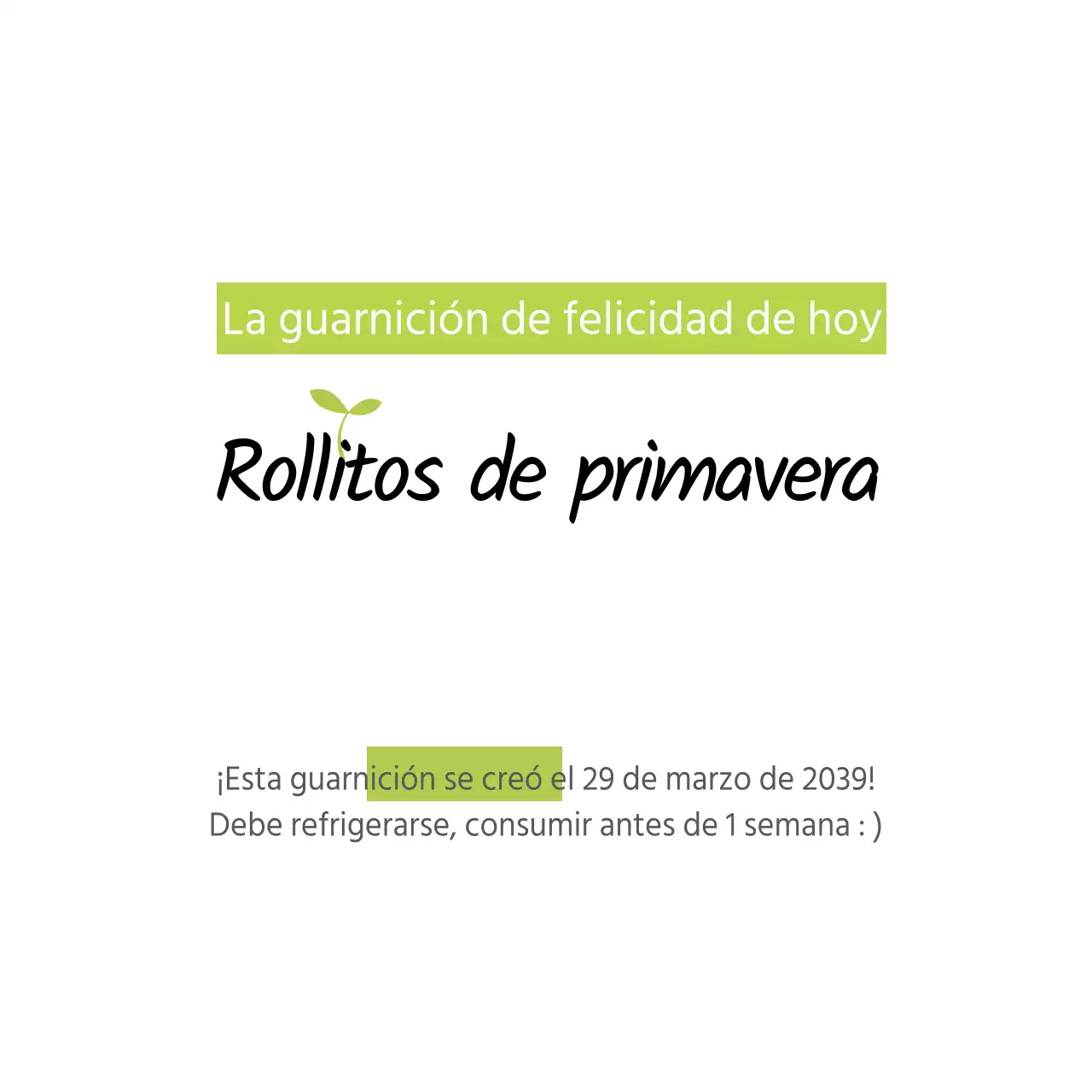 Rollitos de primavera