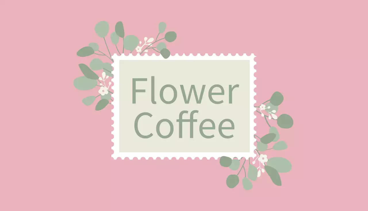 ピンク かわいい カフェ メニュー 名刺