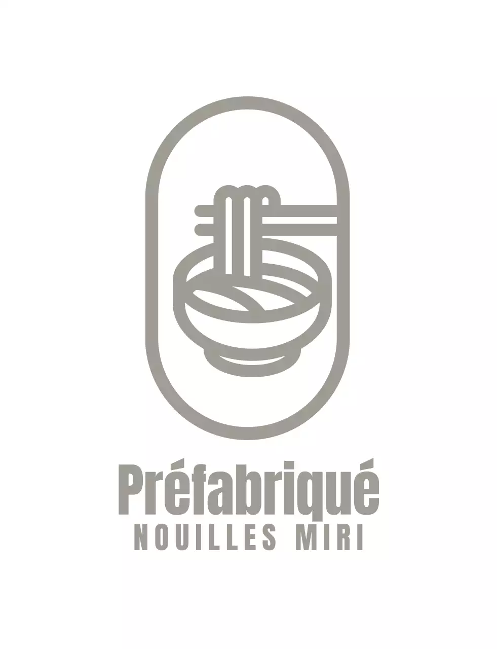 T-shirt beige croustillant avec logo de l'usine de restauration