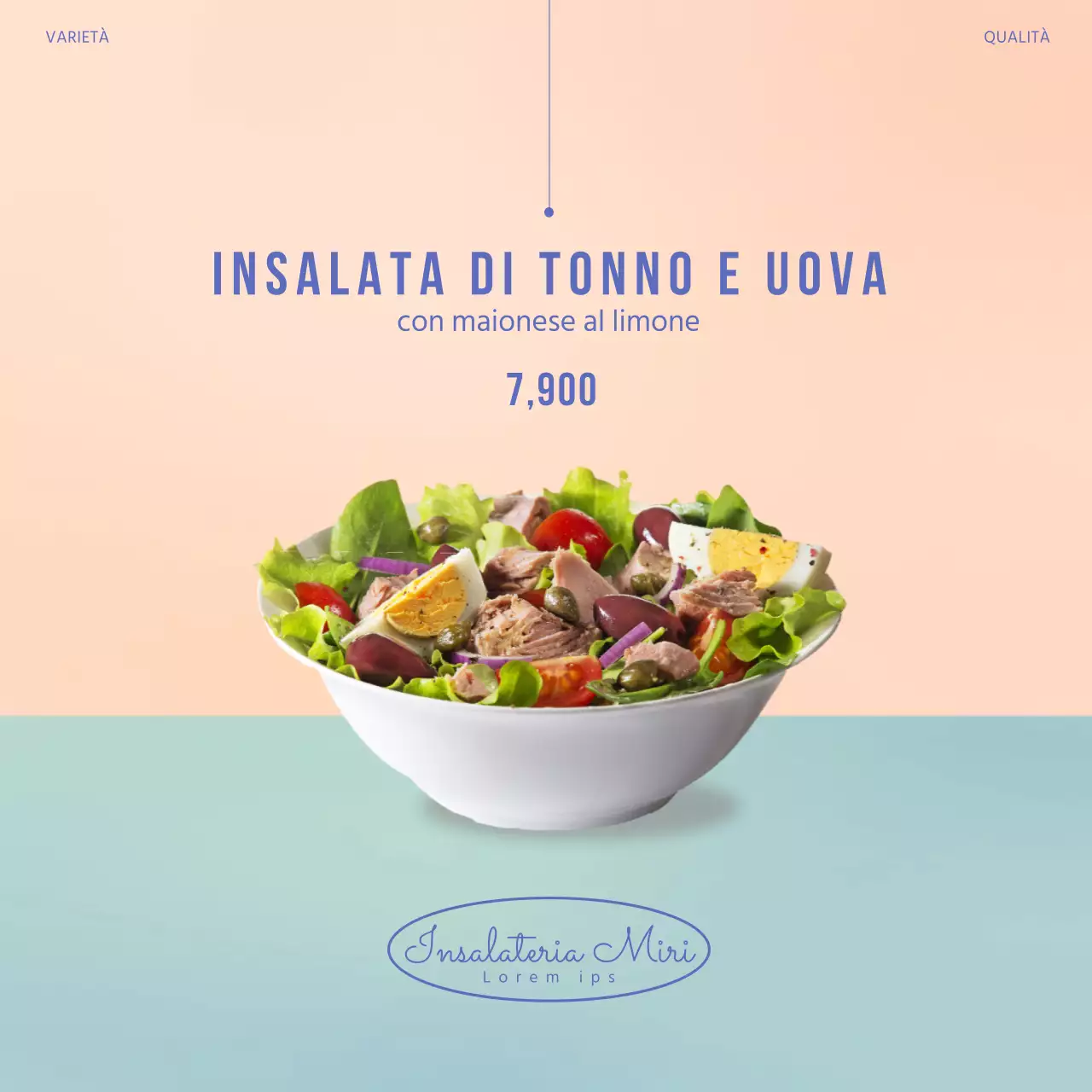 Insalata semplice alla menta