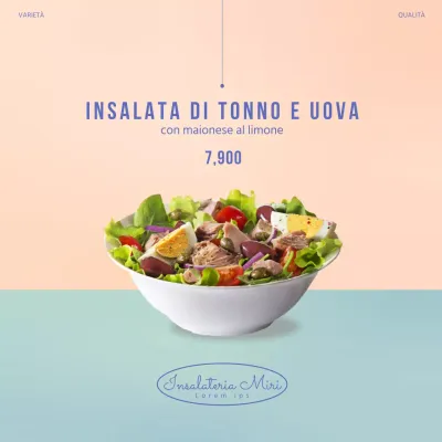 Insalata semplice alla menta