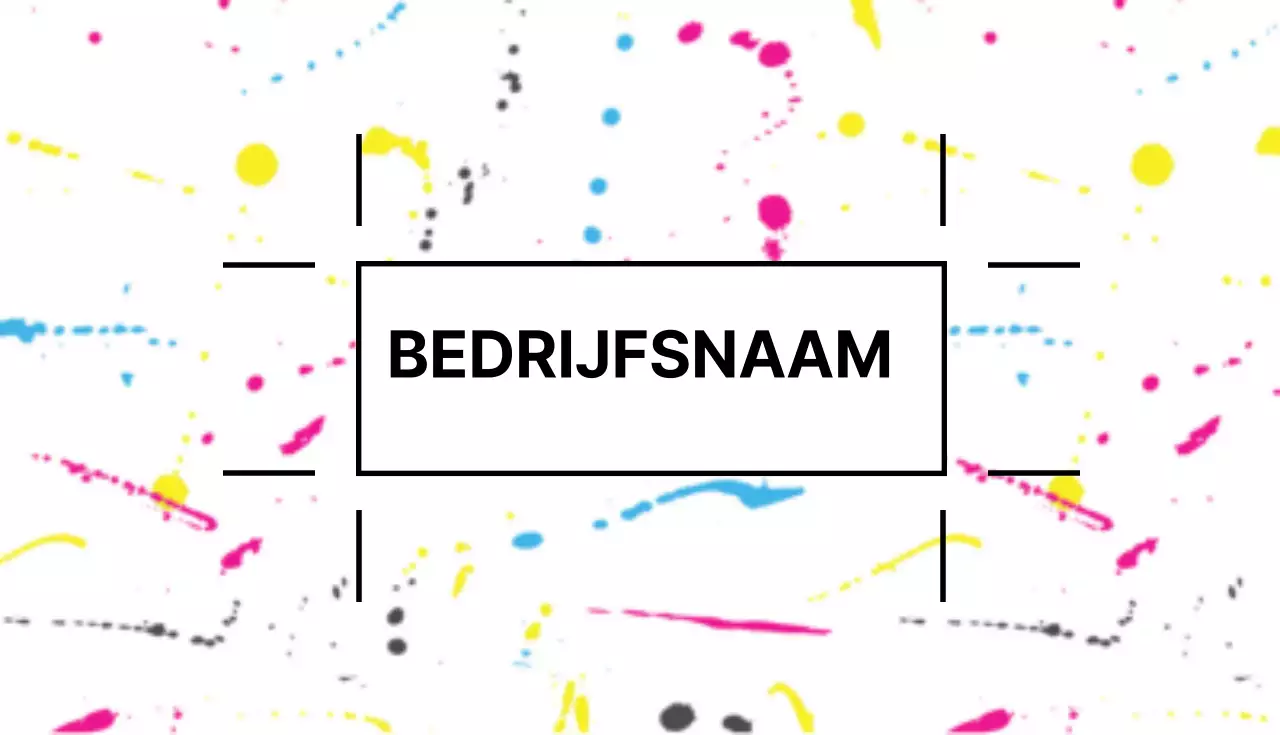 Bedrijfsnaam