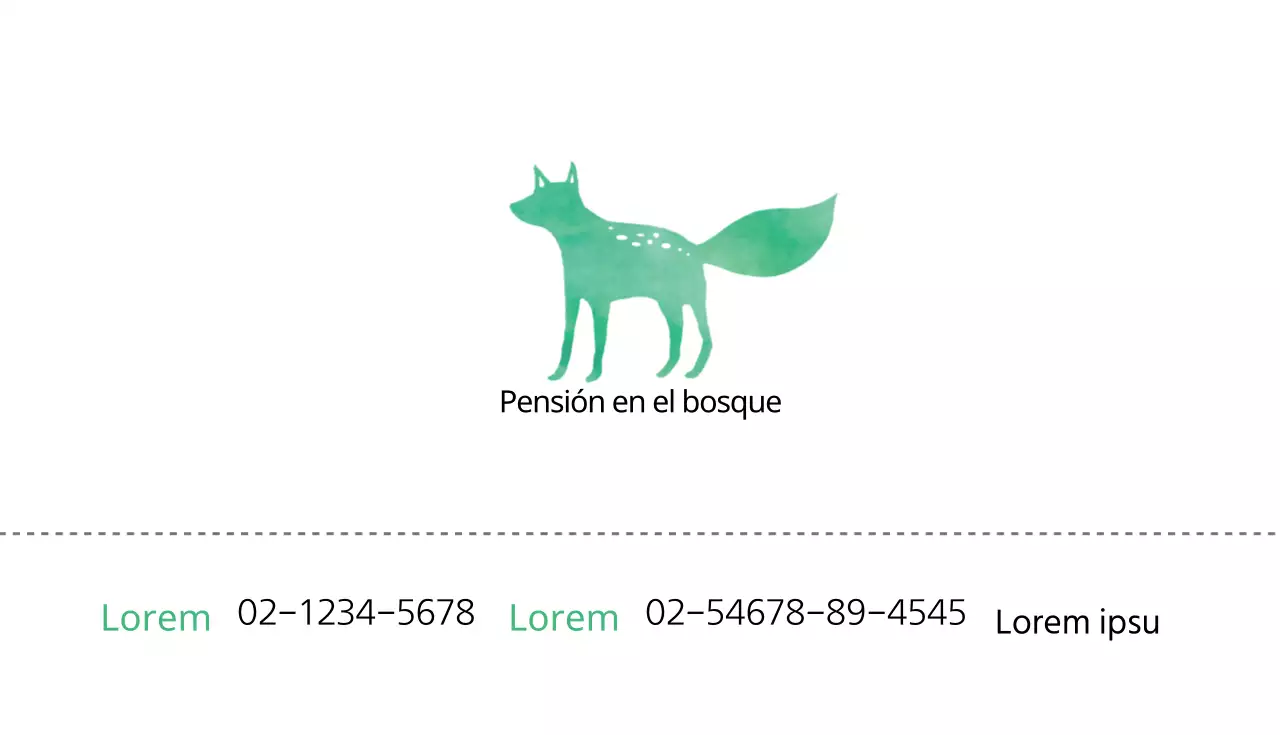 Pensión en el bosque