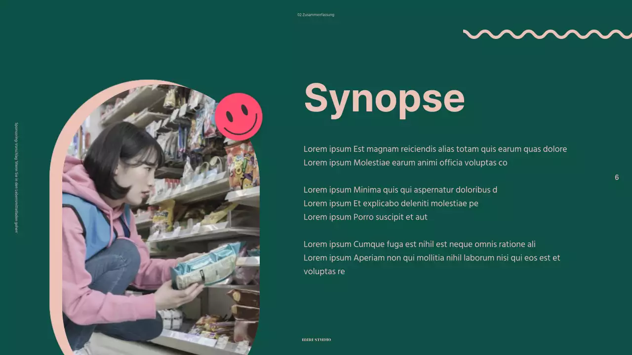 Ein farbenfroher Vorschlag für das Sponsoring von Filmwerbung