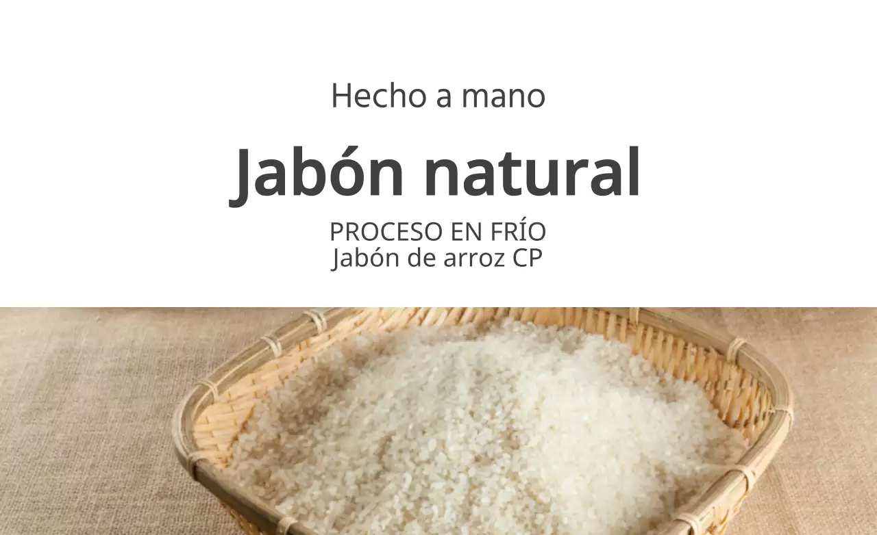 Jabón de arroz
