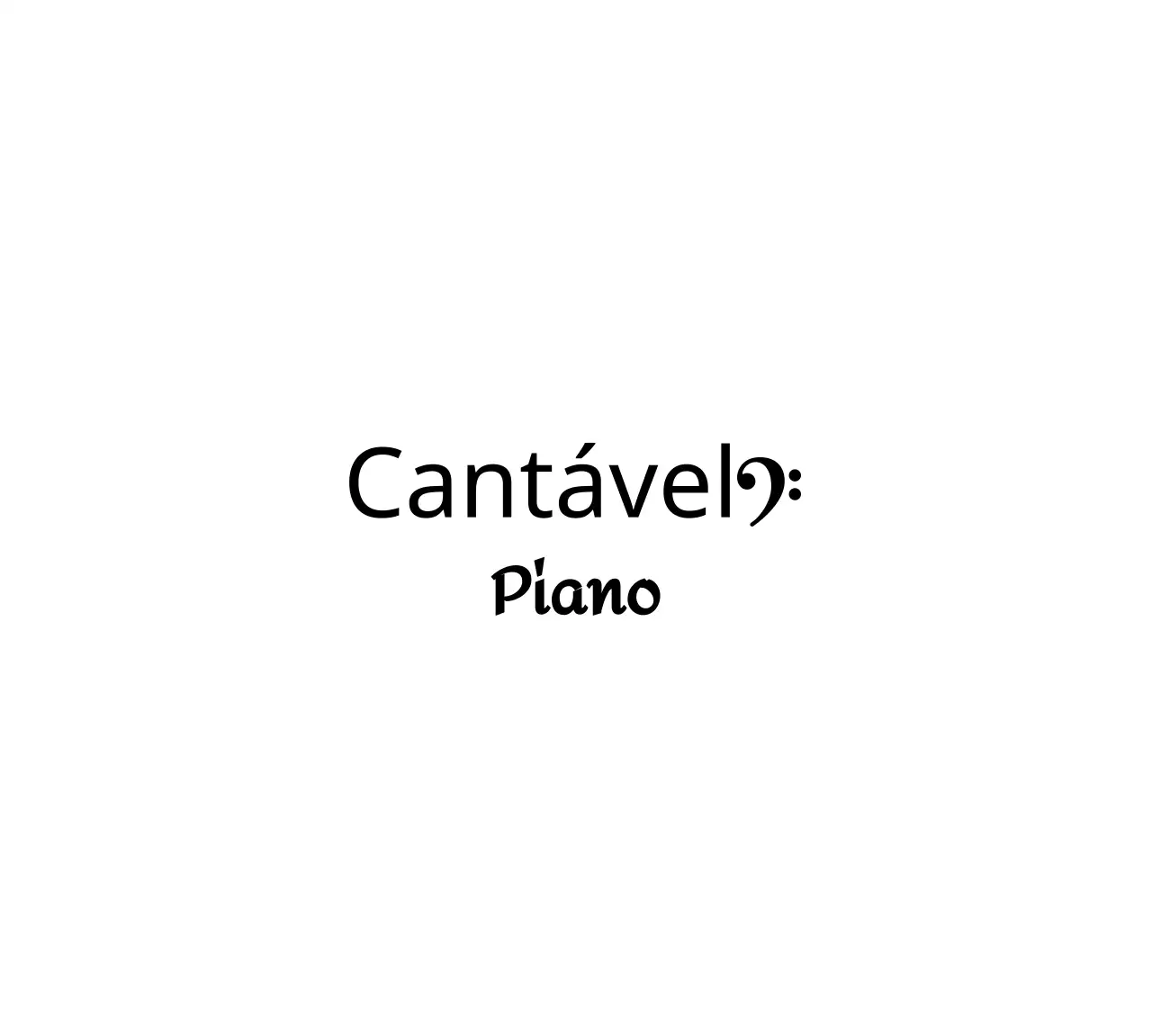 Conceito de tipografia serifada elegante piano academy em preto