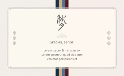 Una felicitación de Acción de Gracias en forma de sobre de color gris claro