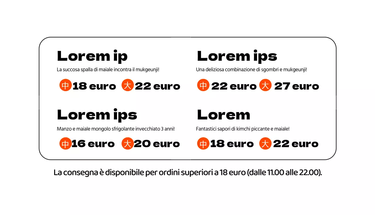 La foto rossa evidenzia il ristorante pulito Kimchi Jjim